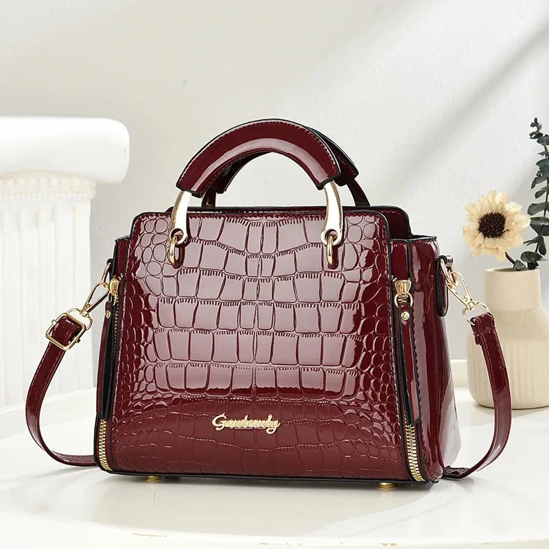 Lunori| Borsa a spalla Mosaico Essenziale