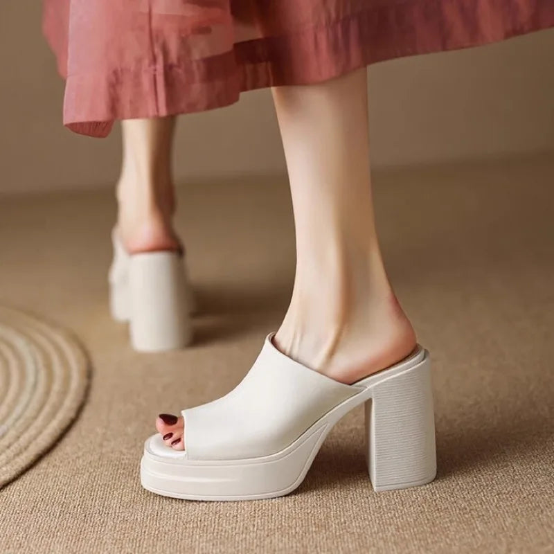 Vittoria | Sabot con platform elegante