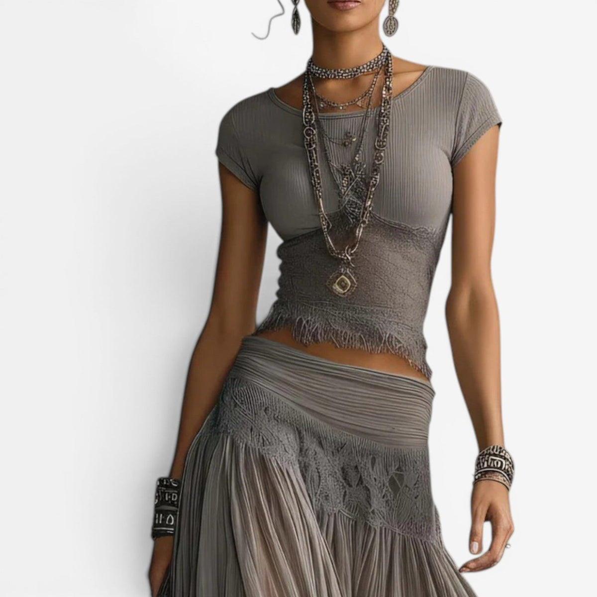 Kalea | Completo Boho a due pezzi