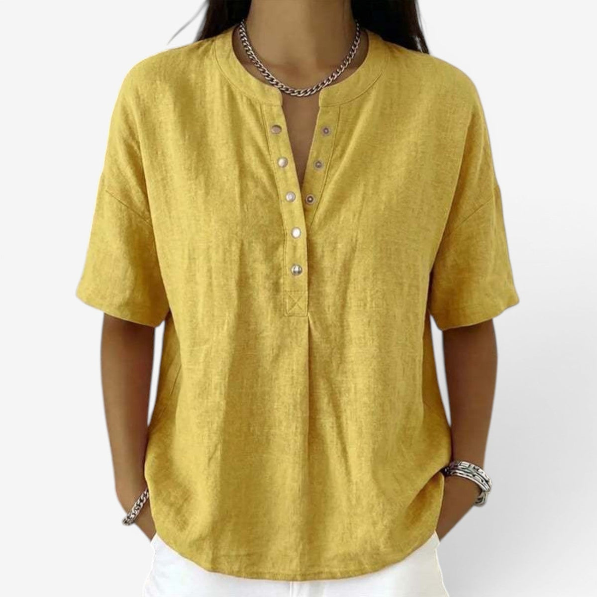Kassandra | Blusa in lino