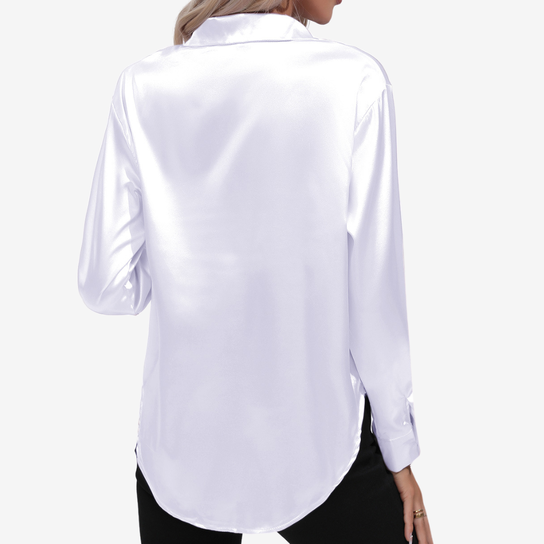Alvira | Elegante camicia di seta