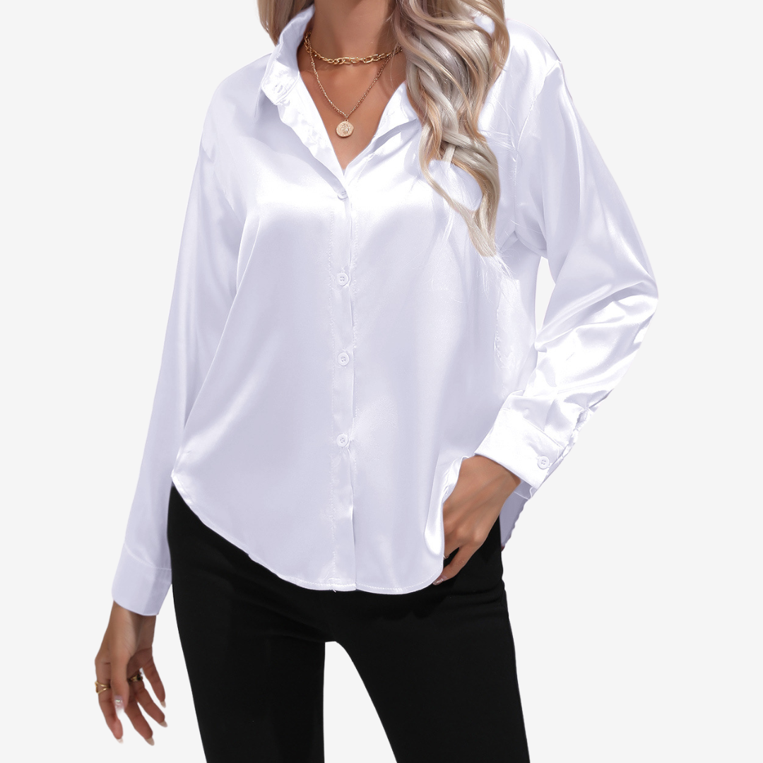 Alvira | Elegante camicia di seta