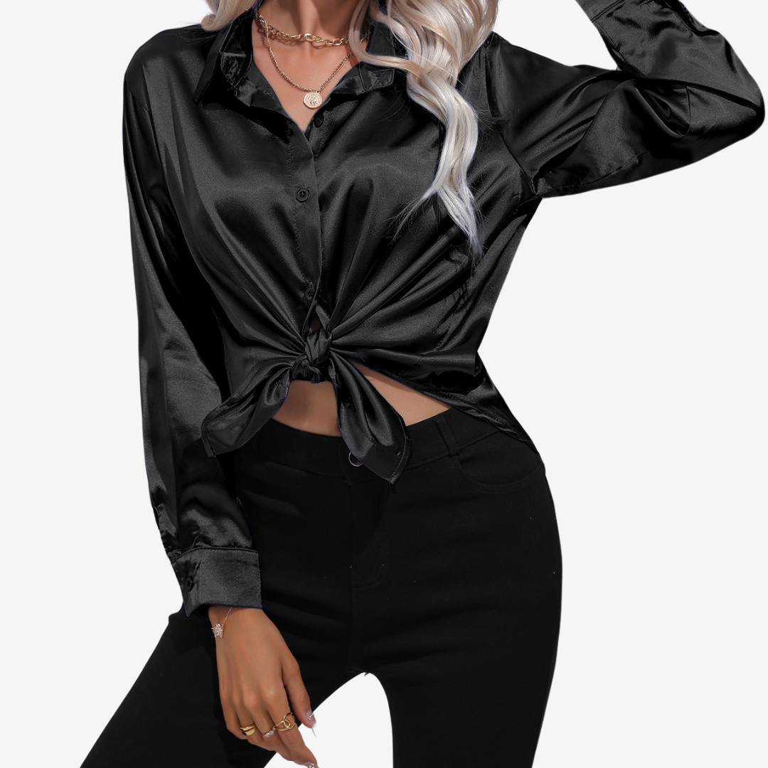 Alvira | Elegante camicia di seta