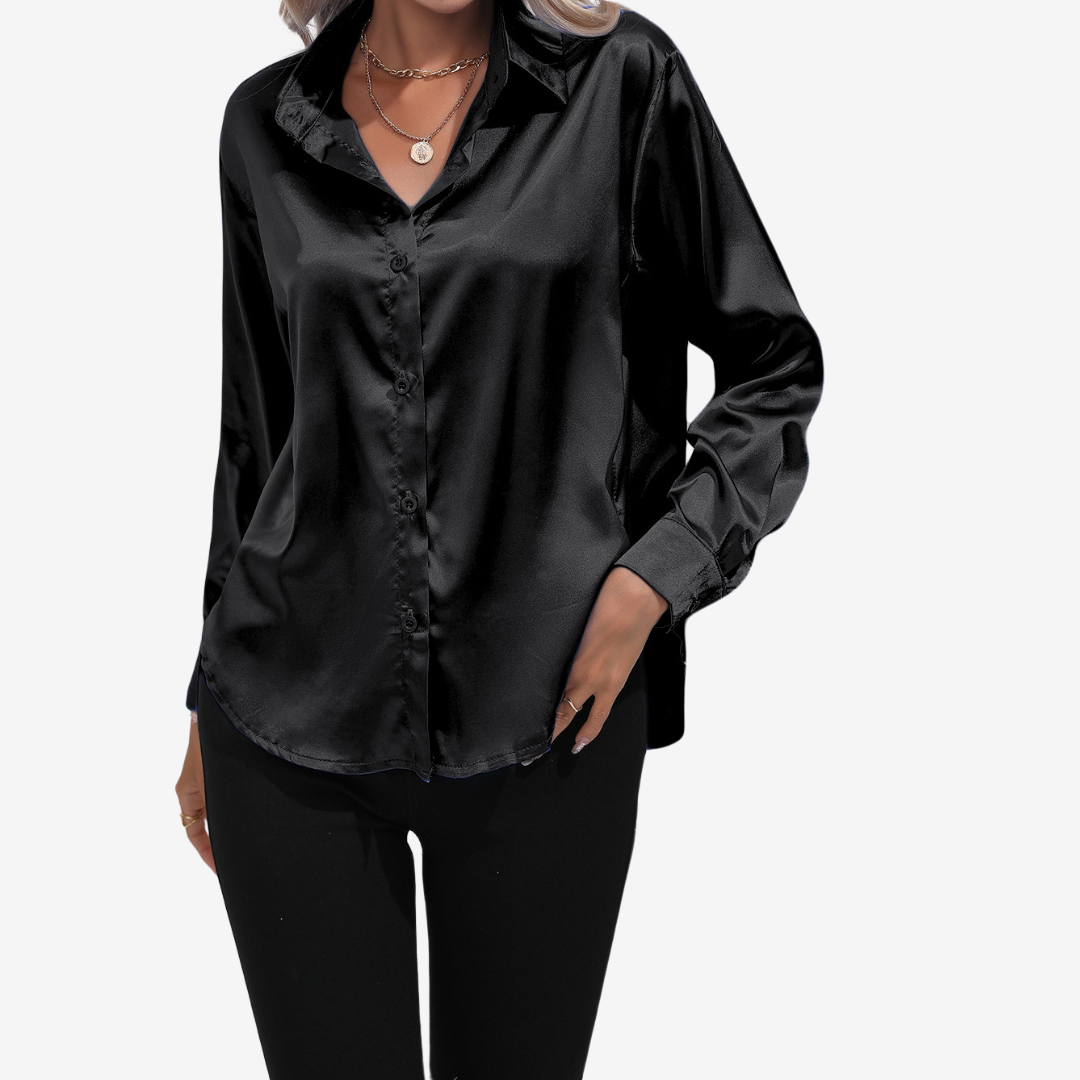 Alvira | Elegante camicia di seta