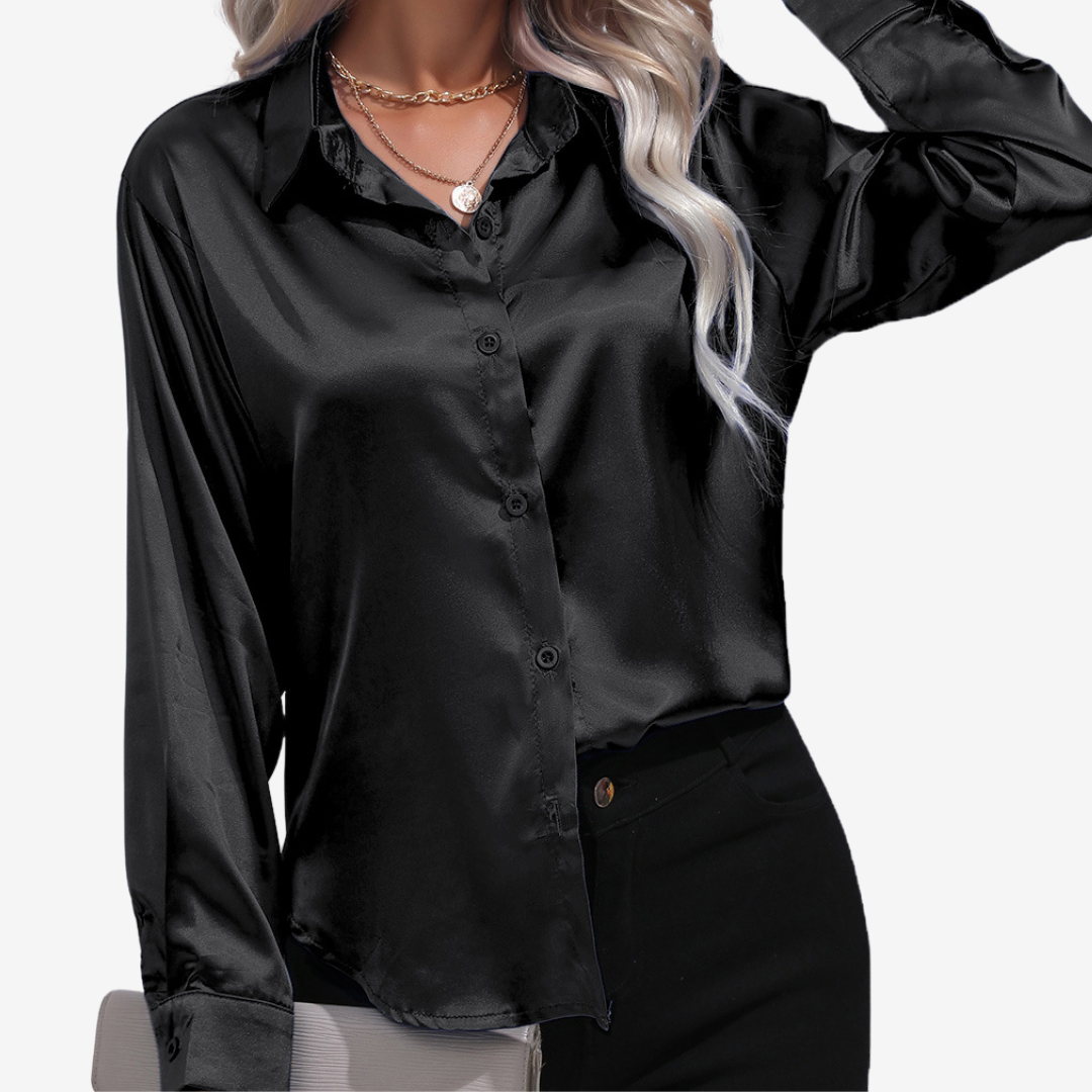 Alvira | Elegante camicia di seta
