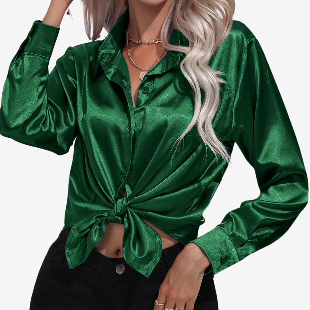Alvira | Elegante camicia di seta