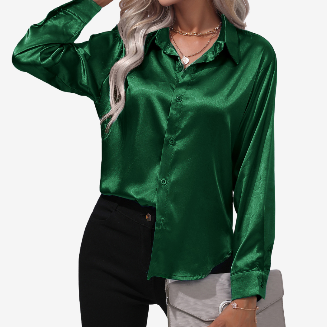 Alvira | Elegante camicia di seta