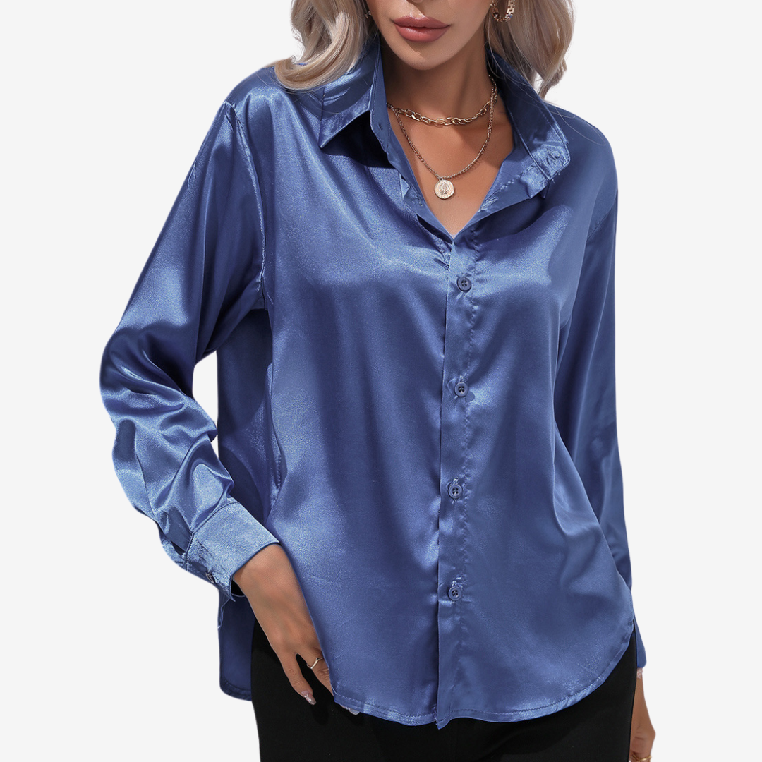 Alvira | Elegante camicia di seta