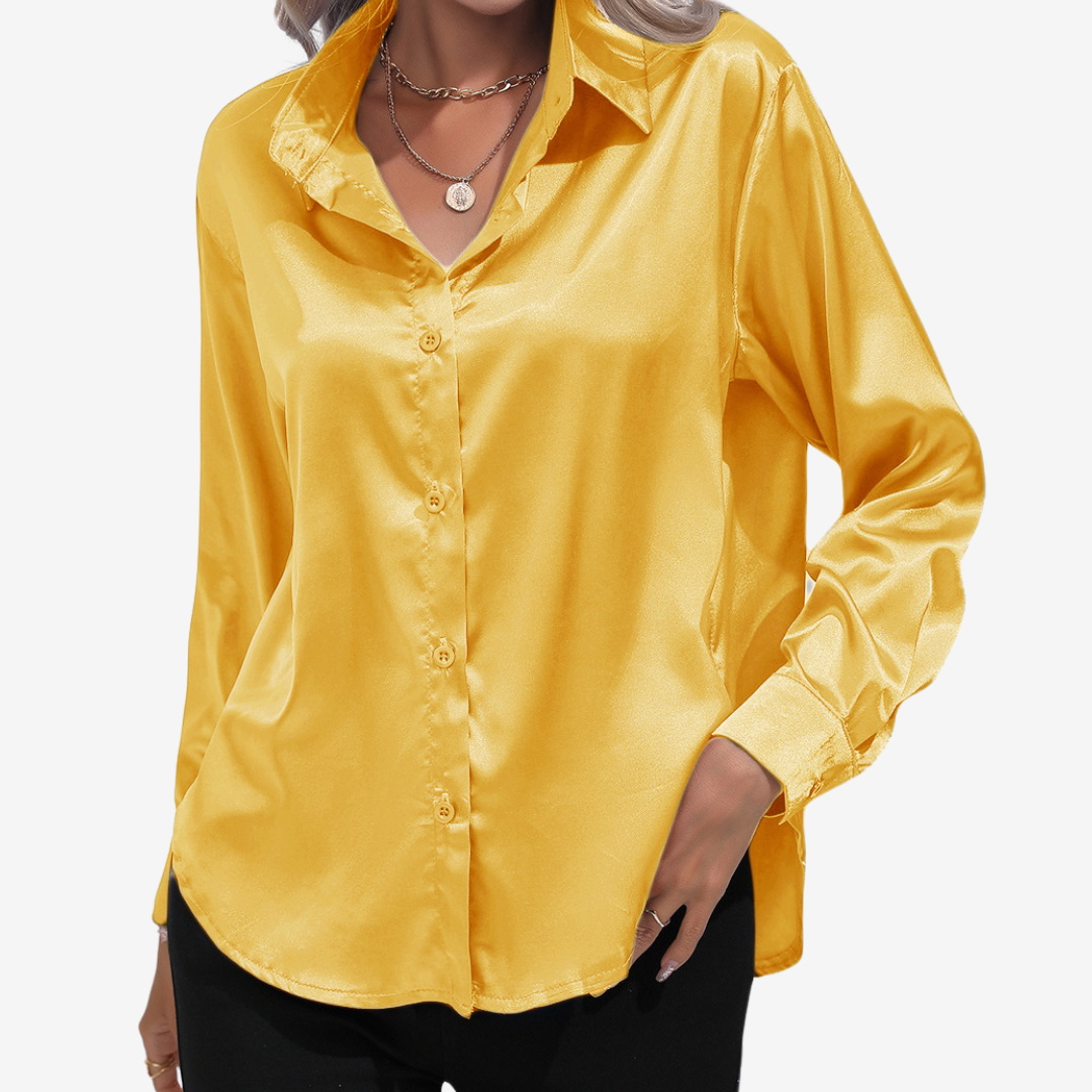 Alvira | Elegante camicia di seta