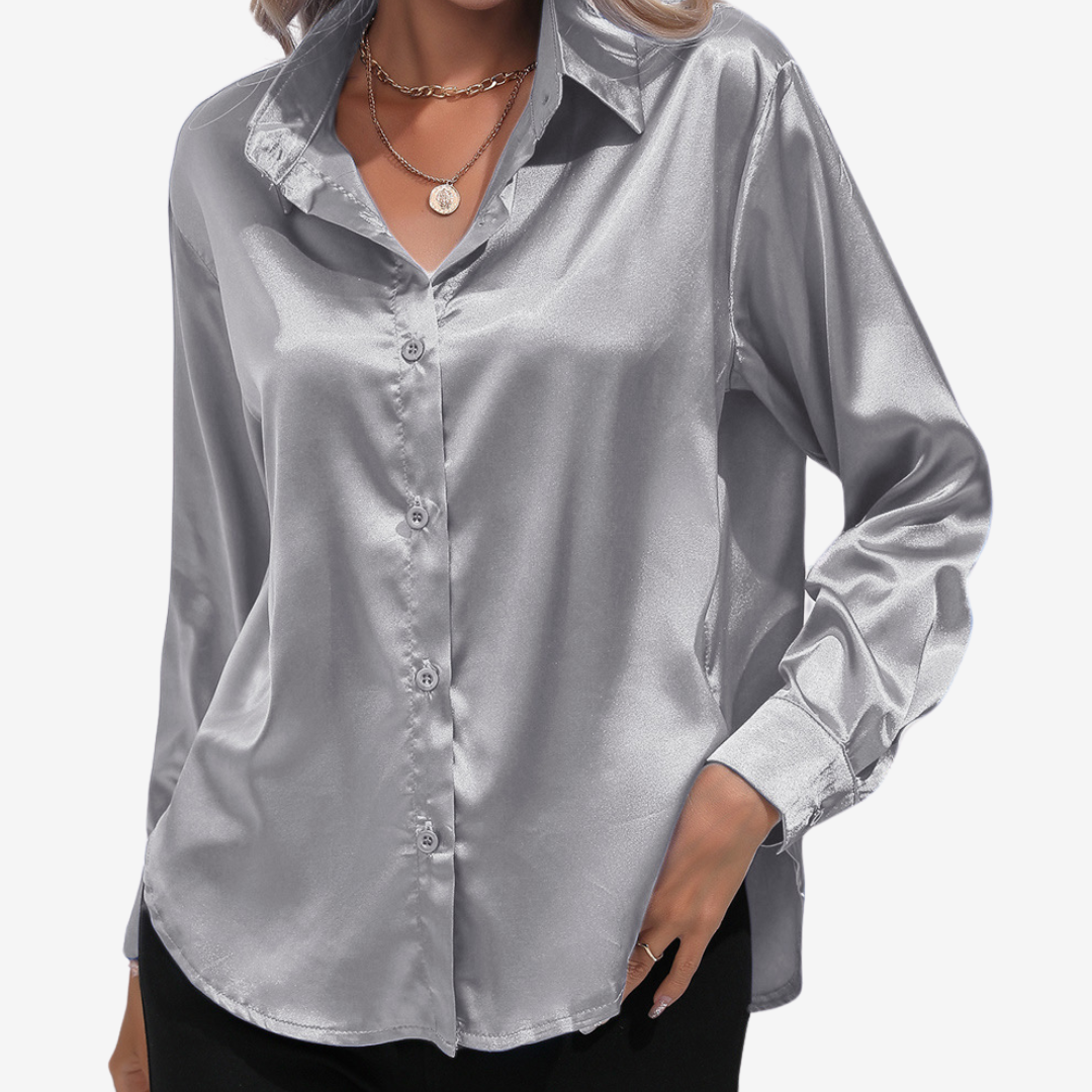 Alvira | Elegante camicia di seta