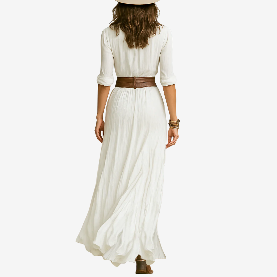Eve | Maxi fluid con cintura