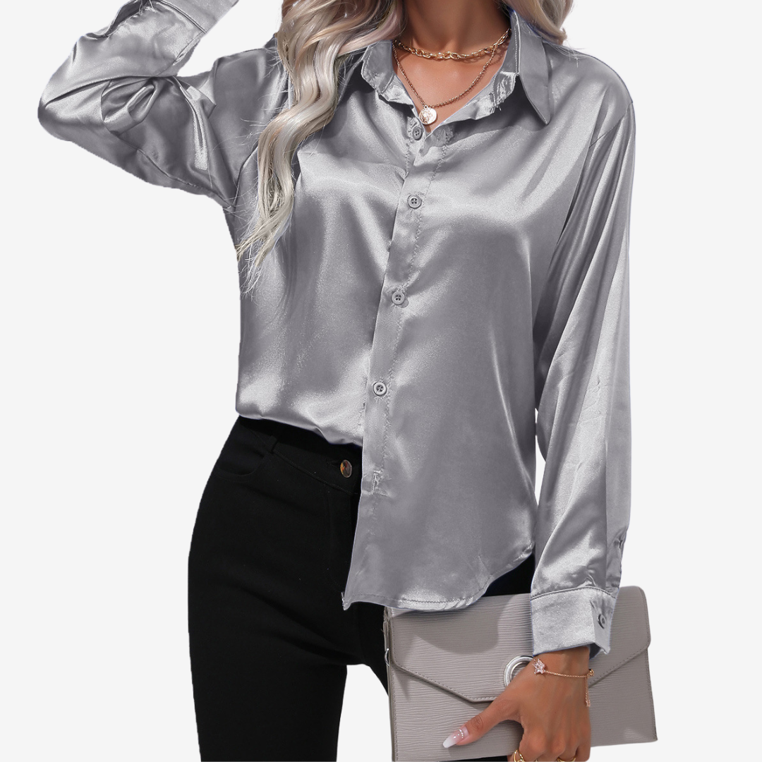 Alvira | Elegante camicia di seta