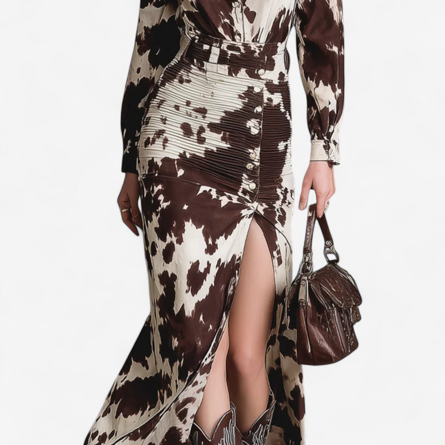 Dolores | Elegante abito stampato