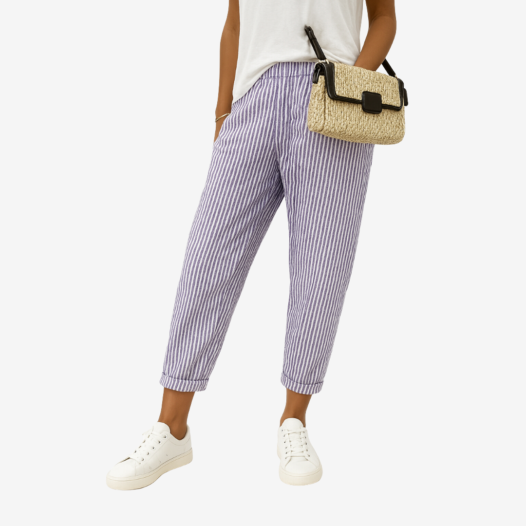 Noémie | Pantaloni estivi fluidi