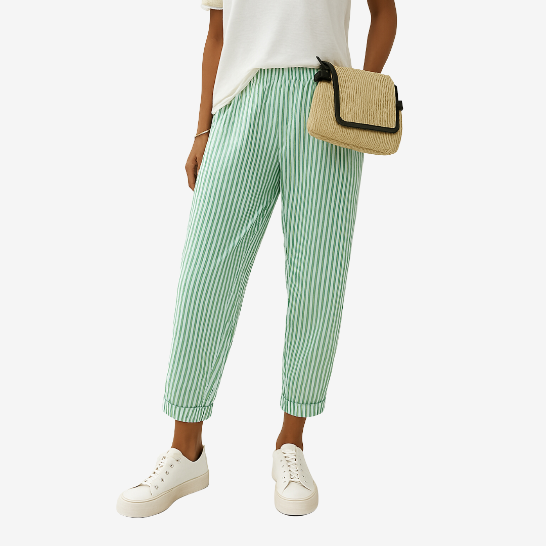 Noémie | Pantaloni estivi fluidi