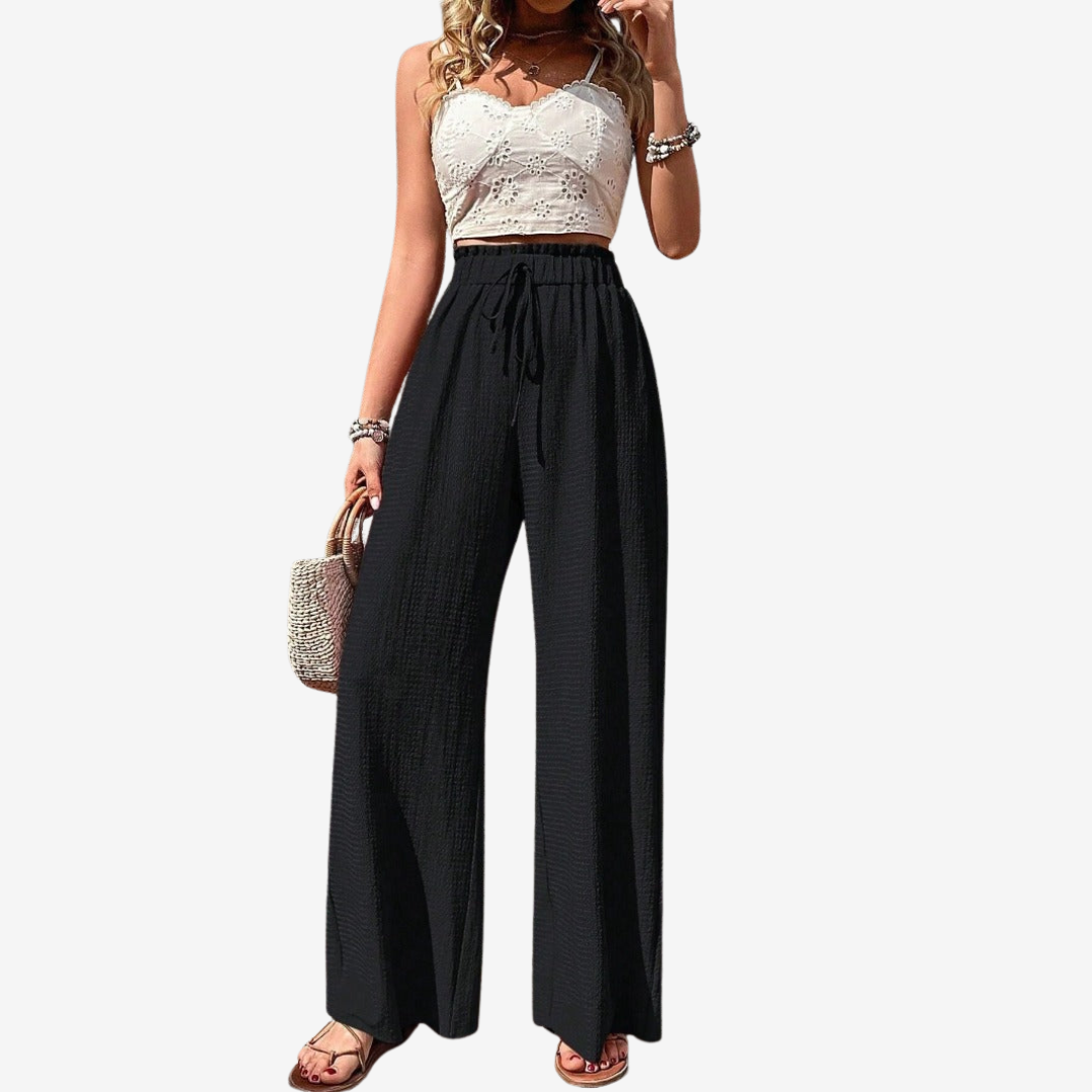 Solène | Pantaloni Palazzo