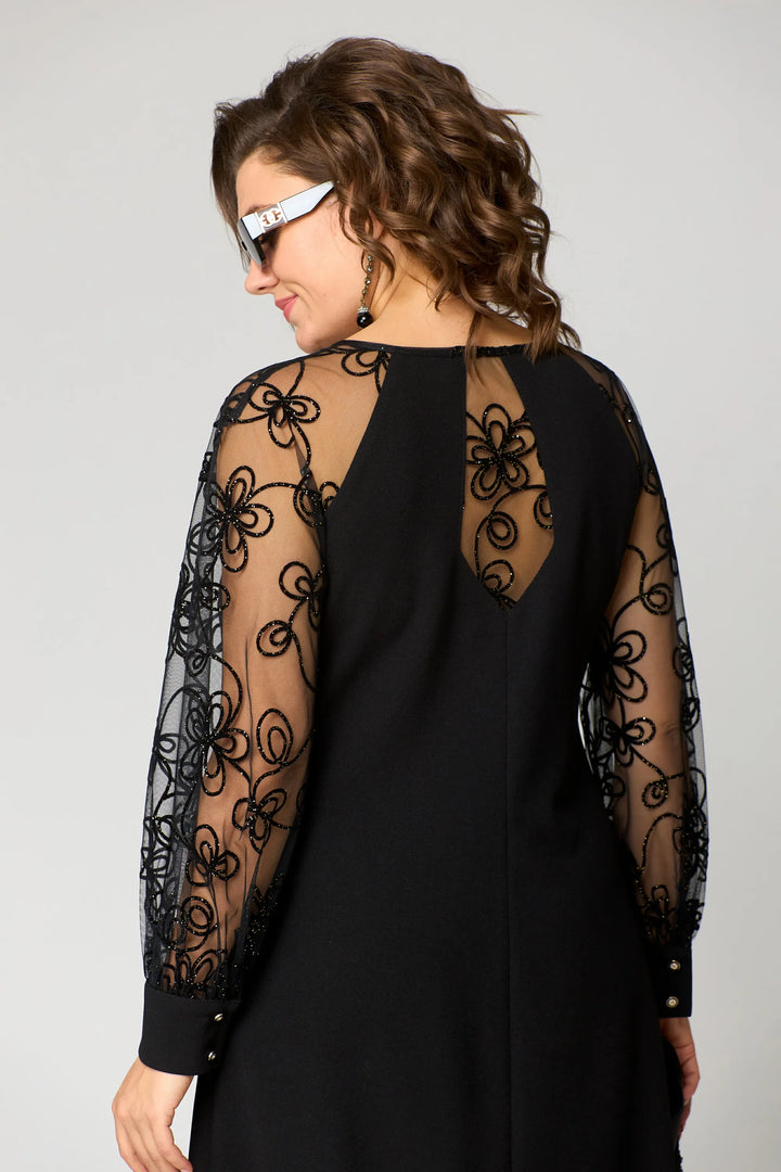 Edyth Elegante vestido de encaje