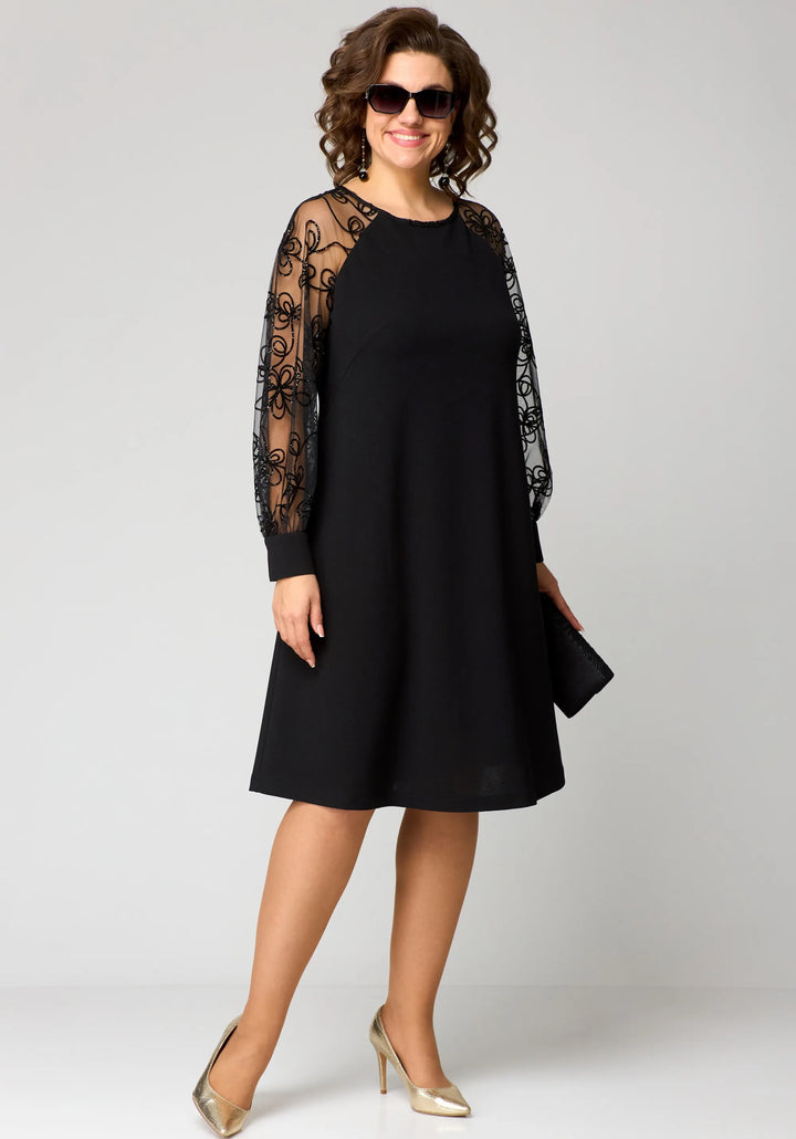 Edyth Elegante vestido de encaje