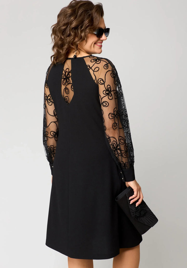 Edyth Elegante vestido de encaje
