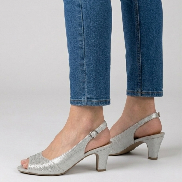 Alana - Sandalo comoda Donna con tacco