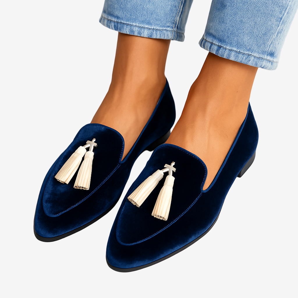 Valentina | Mocassino in velluto
