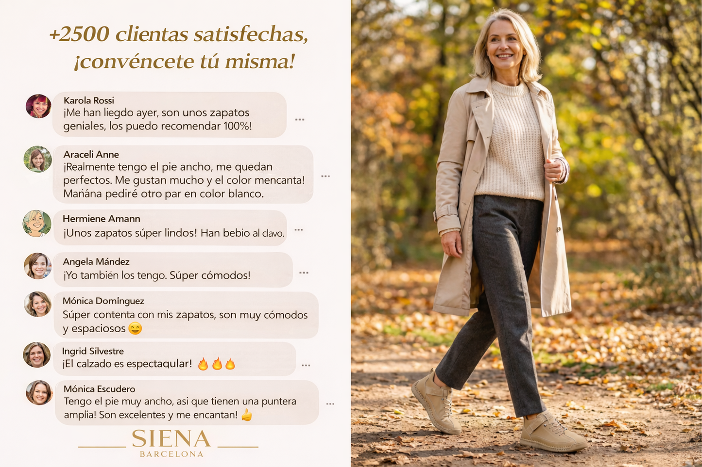 Mia | Sneakers Ortopediche Comode e Senza Dolore