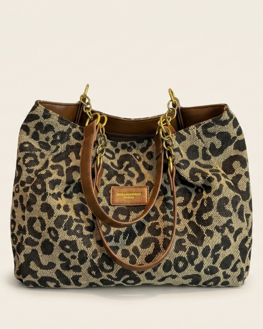 Valeria | Borsa con Stampa Leopardata
