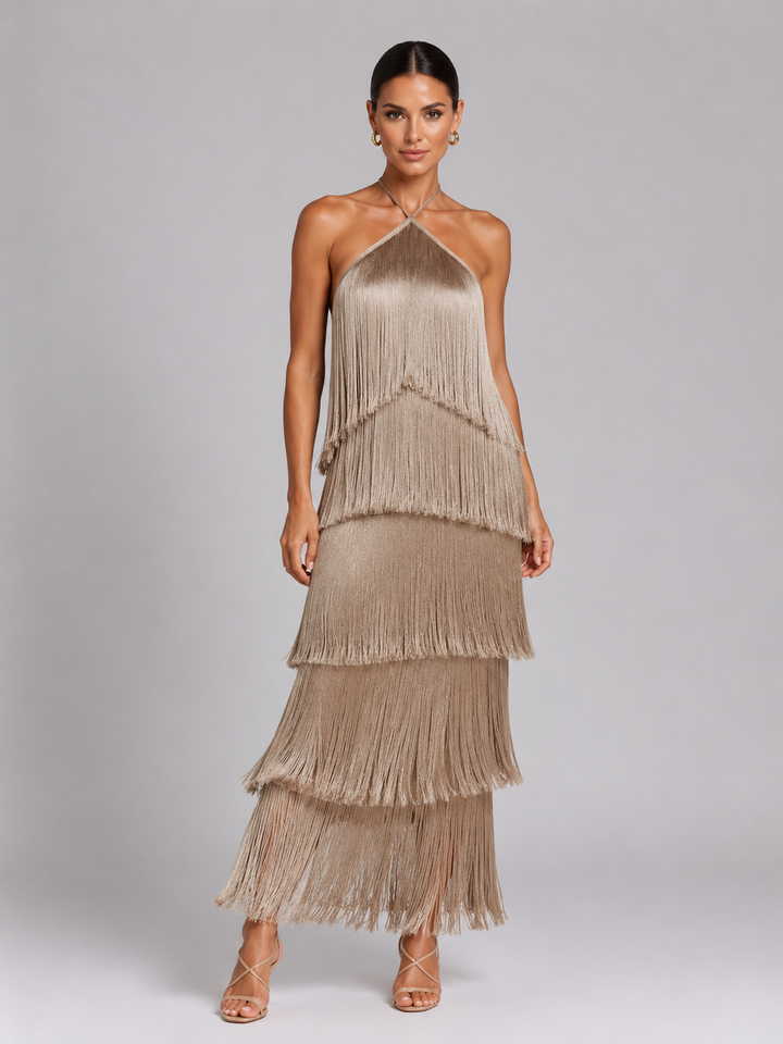 Eva | Vestido con borlas