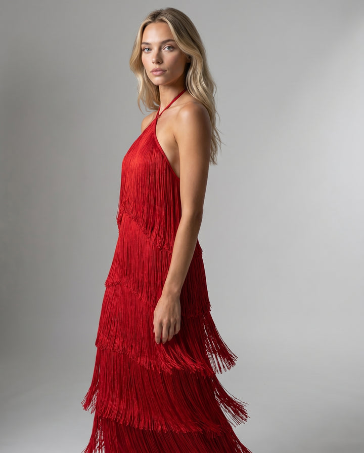 Eva | Vestido con borlas