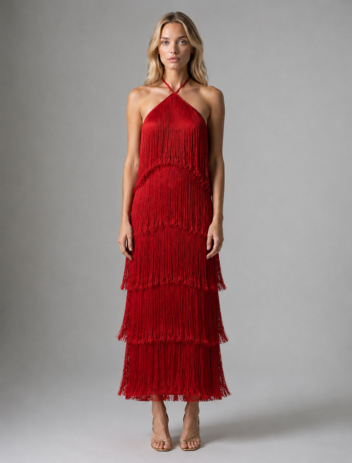 Eva | Vestido con borlas