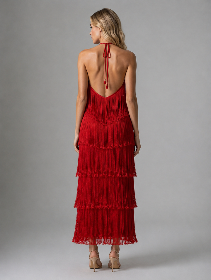 Eva | Vestido con borlas