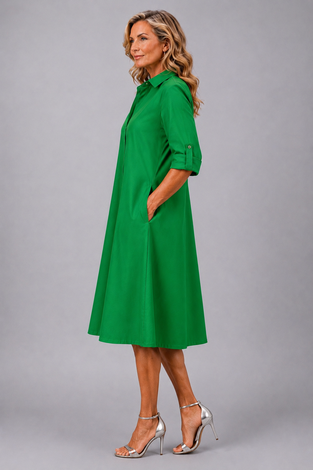 Bernadette | Vestido midi elegante y atemporal
