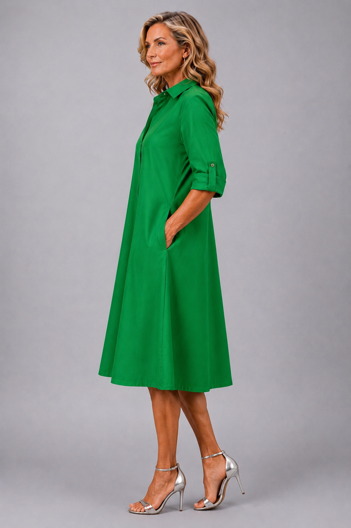 Bernadette | Vestido midi elegante y atemporal