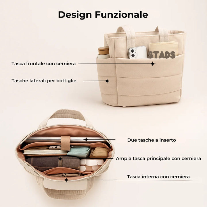 Lunori | Borsa trapuntata