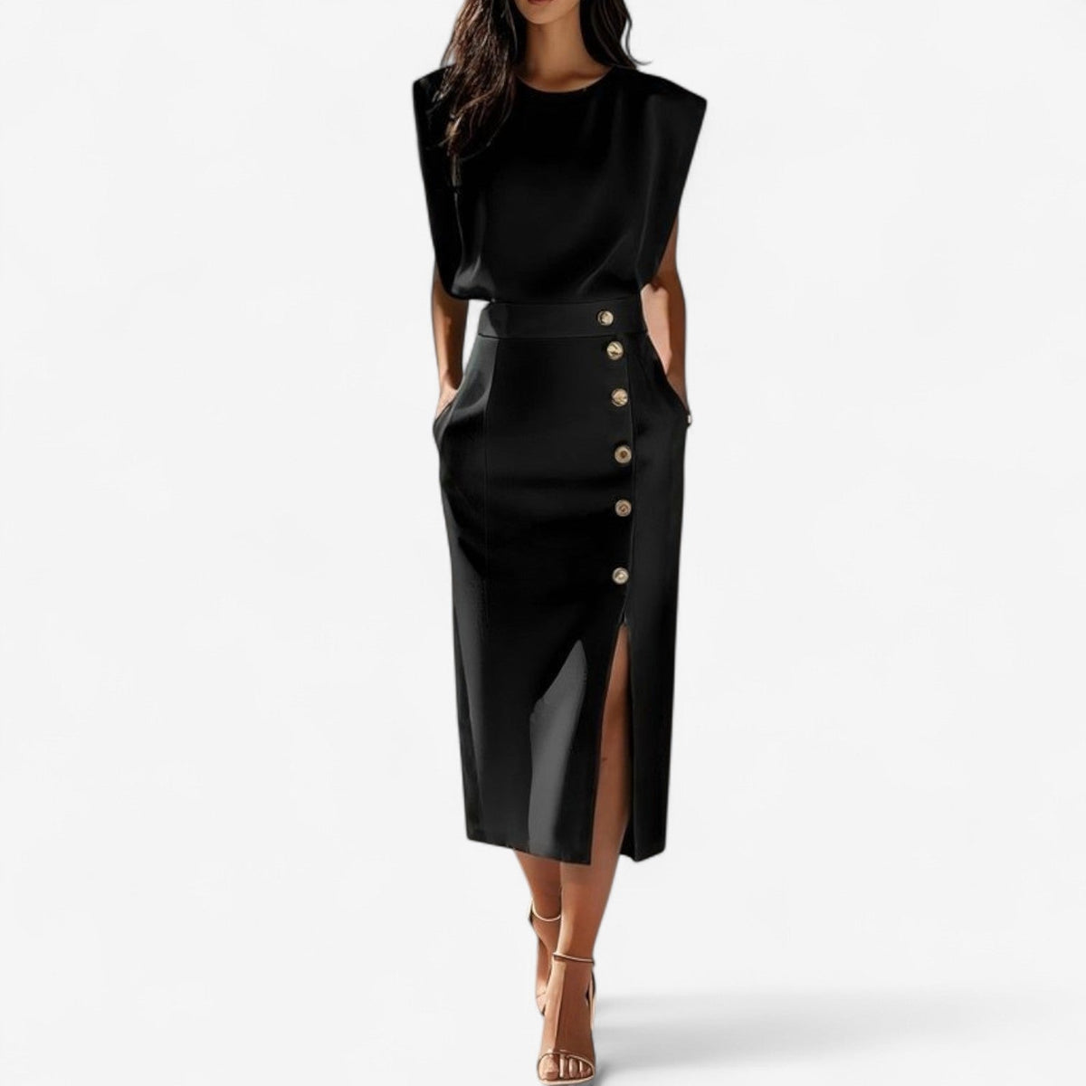 Stéphanie | Tuta strutturata chic