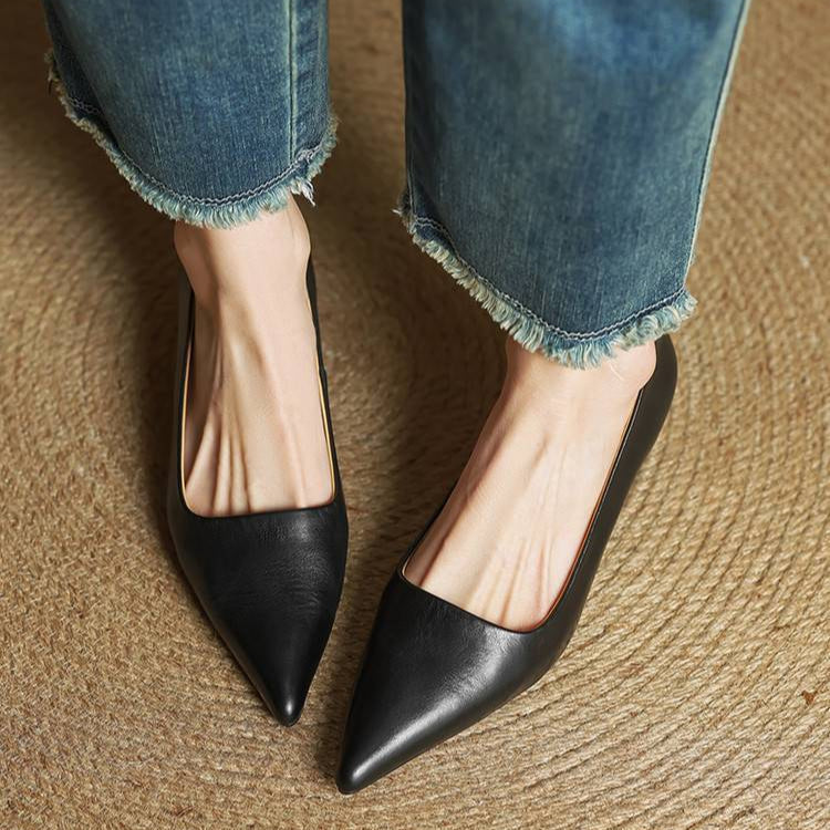 VALERIA | TACONES DE CUERO AUTÉNTICO