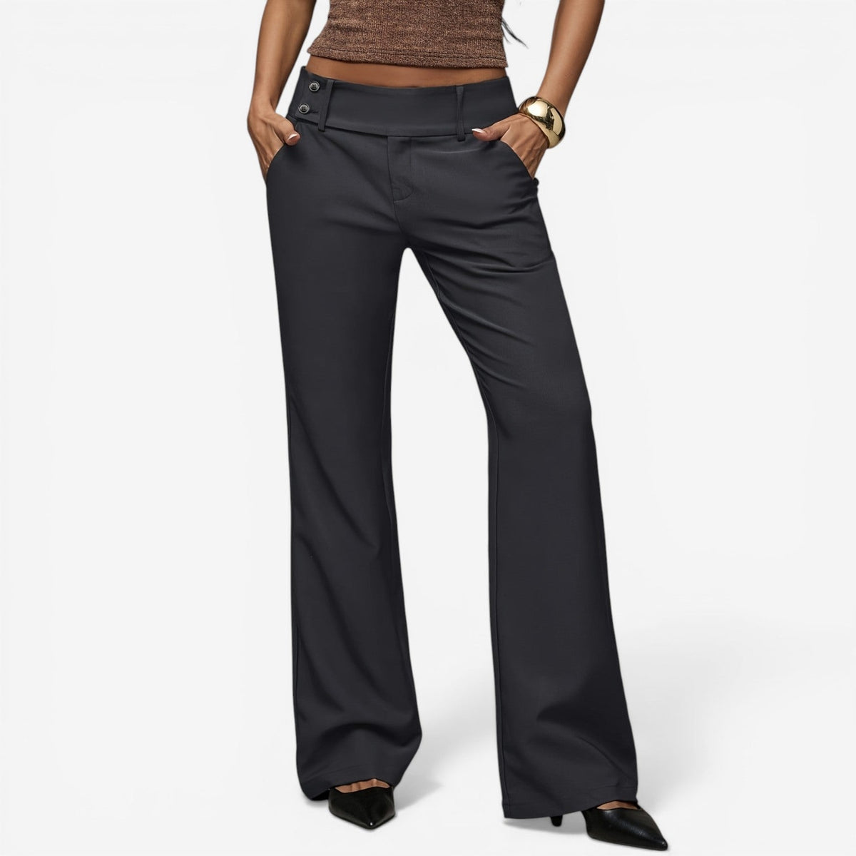 Daena | Pantaloni a gamba ampia