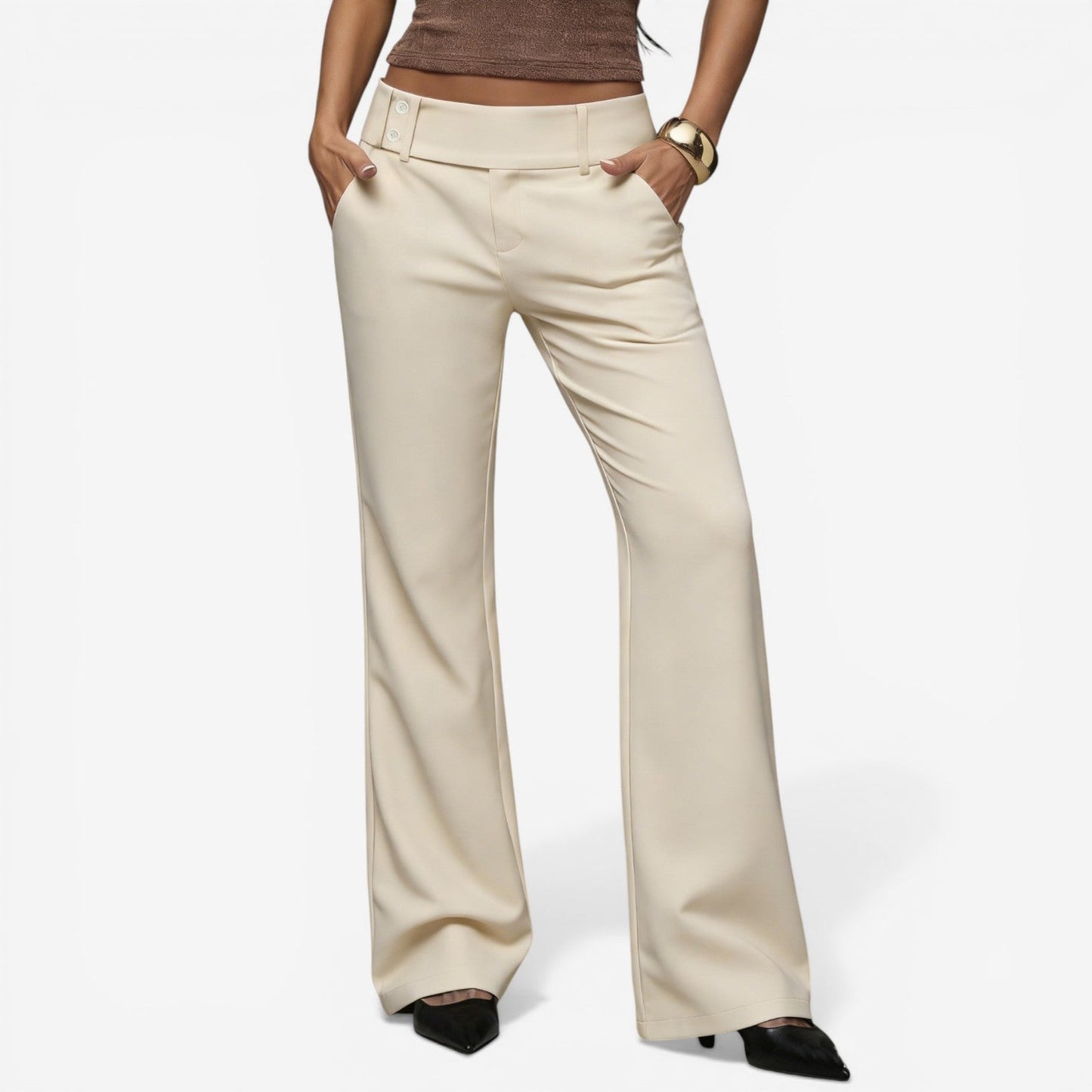 Daena | Pantaloni a gamba ampia