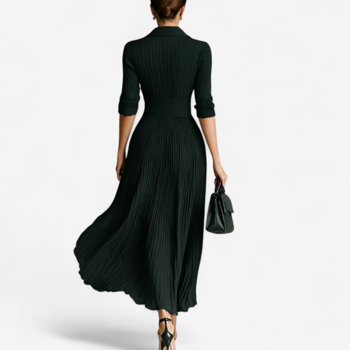 Carine | Maxi plissettato
