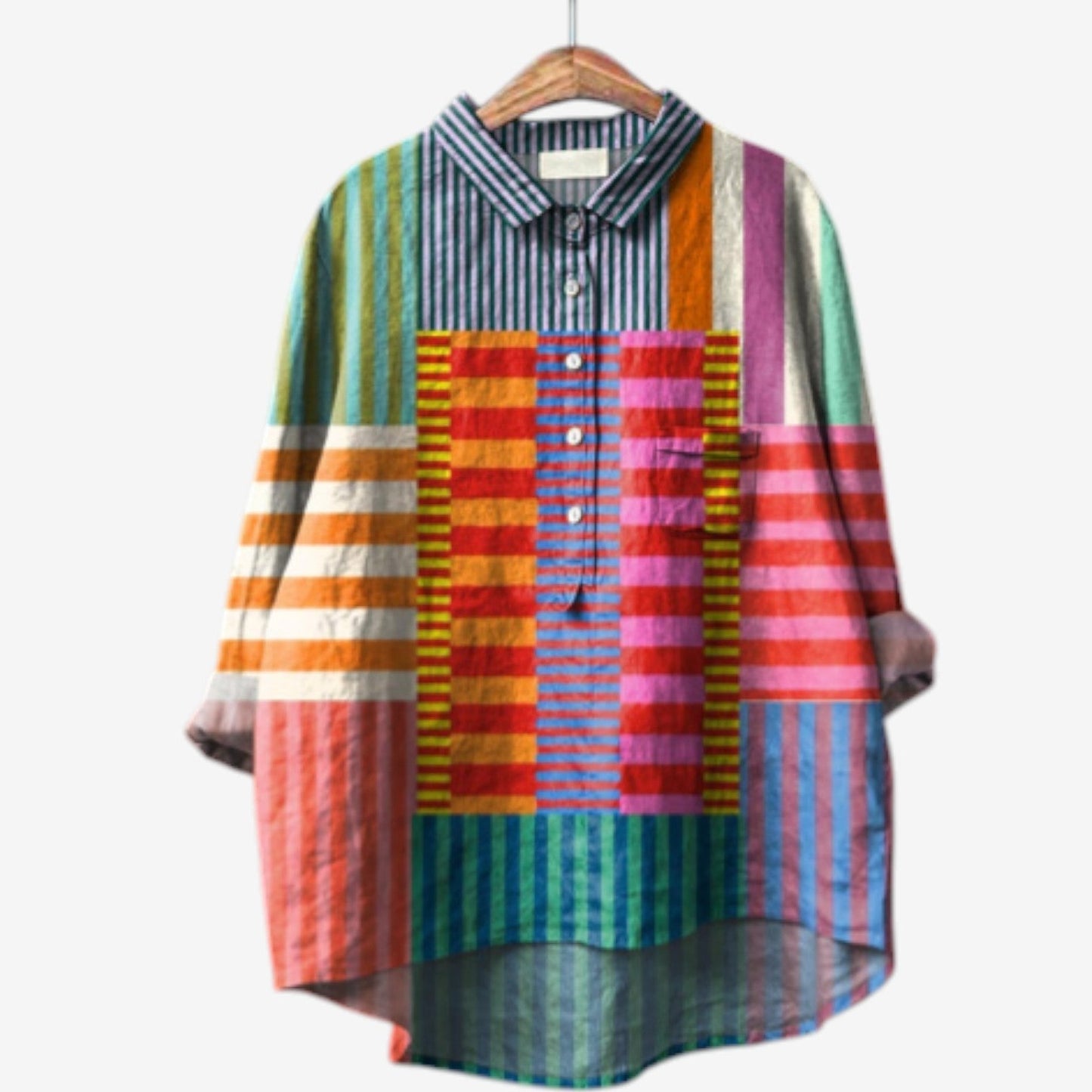 Félicie | Camicia con stampa animalier
