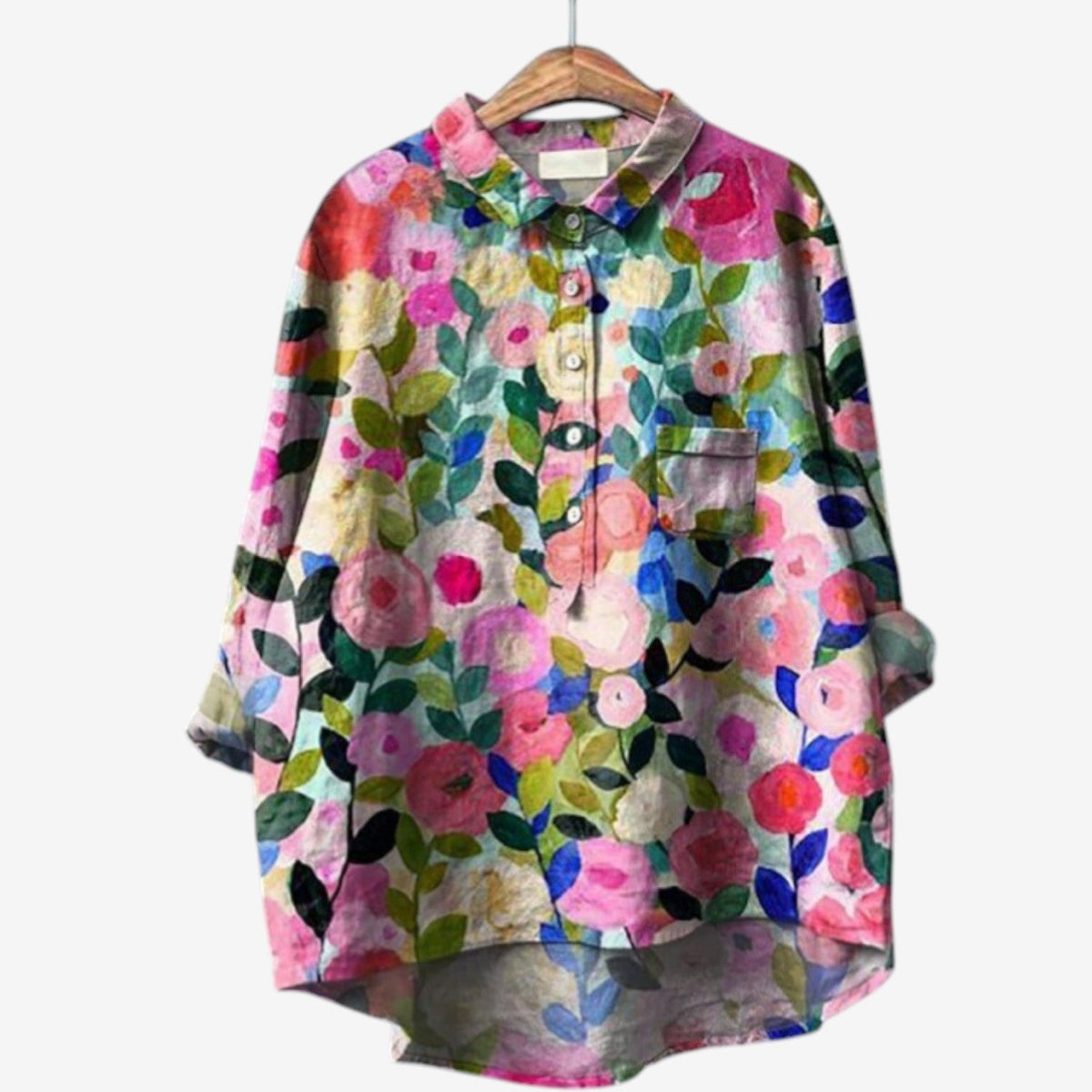 Félicie | Camicia con stampa animalier
