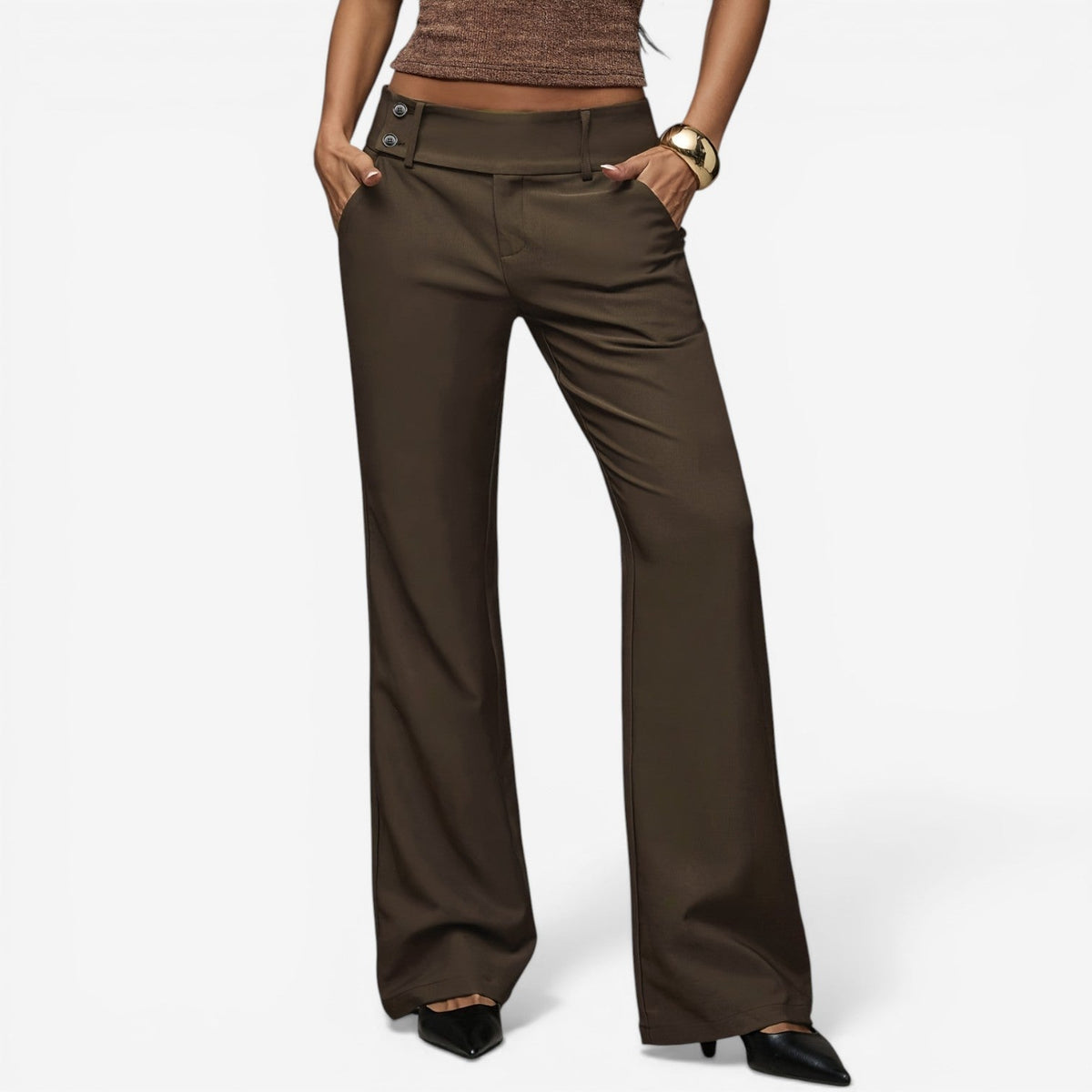 Daena | Pantaloni a gamba ampia