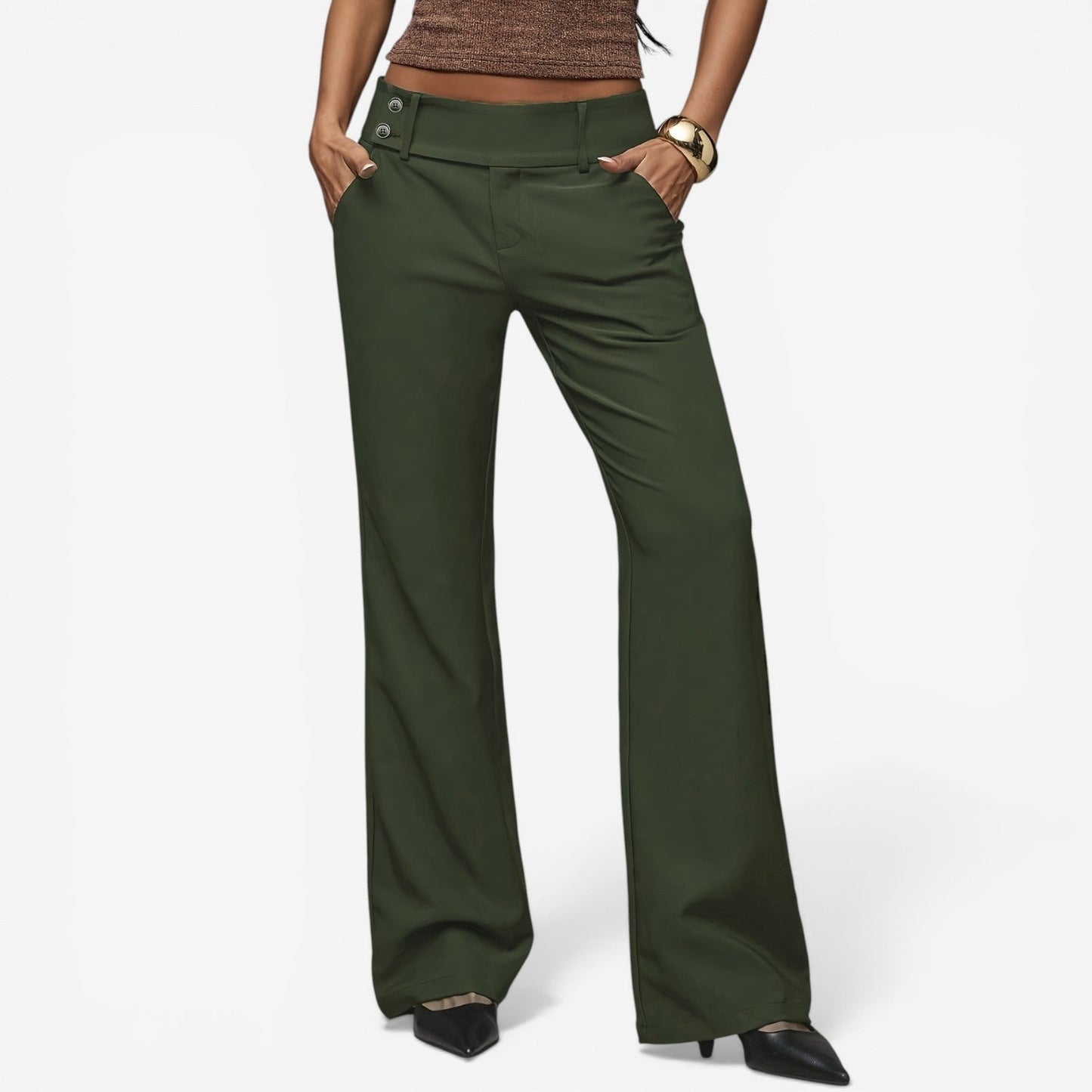 Daena | Pantaloni a gamba ampia