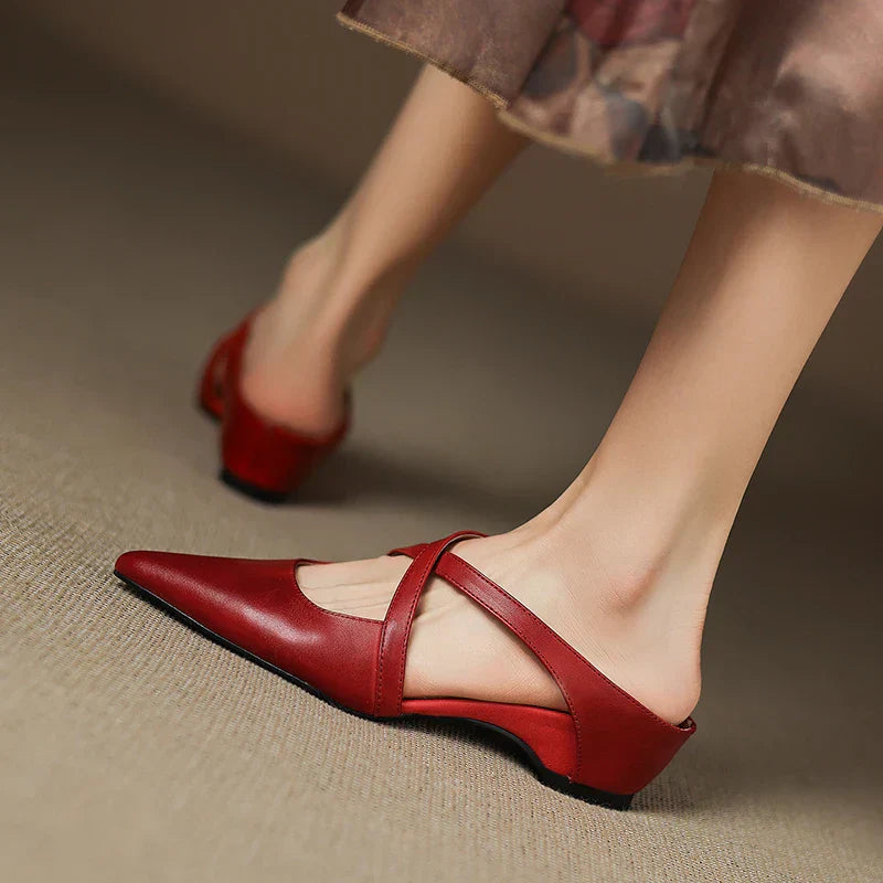 ALMA | ZAPATOS DE TACÓN CUERO AUTÉNTICO