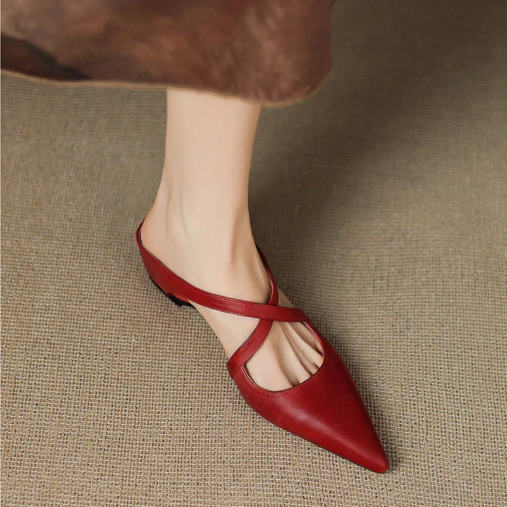 ALMA | ZAPATOS DE TACÓN CUERO AUTÉNTICO