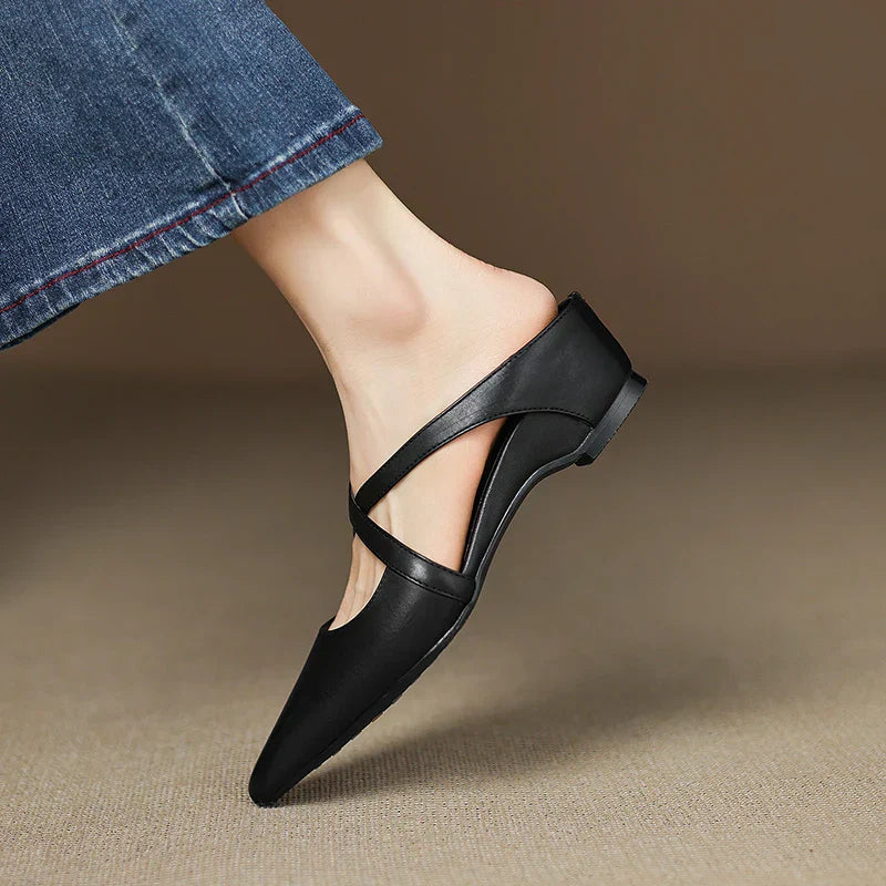 ALMA | ZAPATOS DE TACÓN CUERO AUTÉNTICO
