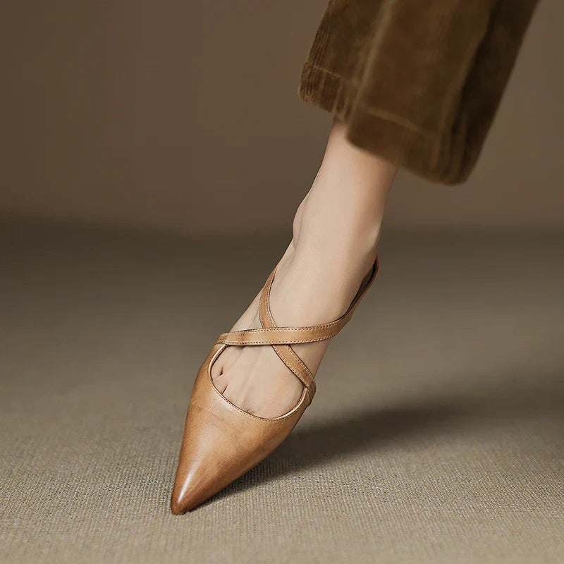 ALMA | ZAPATOS DE TACÓN CUERO AUTÉNTICO