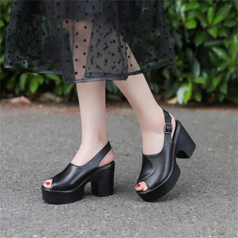 Alessandra | Sandali platform sofisticati