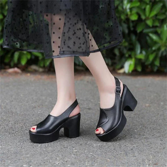 Alessandra | Sandali platform sofisticati