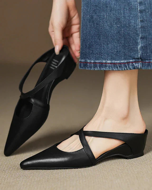 ALMA | ZAPATOS DE TACÓN CUERO AUTÉNTICO